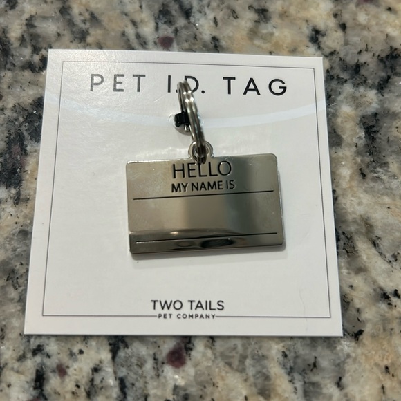 two tails | Small Pets | Hello My Name Is Catdog Tag | Poshmark